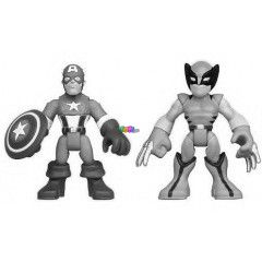 Bosszllk - Mini Captain America s Wolverine akcifigura