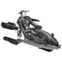 Bosszllk - Ultron kora akcifigura jrmvel - Iron Patriot
