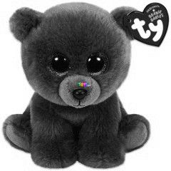 Brownie medve plssfigura - 15 cm, barna