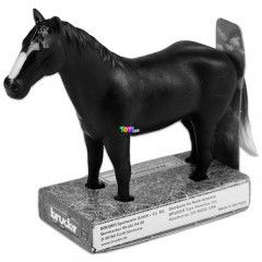Bruder - Lfigura autkhoz, fekete, 17 cm