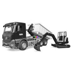 Bruder - Mercedes Benz Arocs kamion s Schaeff HR16 lnctalpas markol