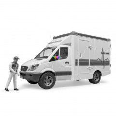 Bruder - Mercedes-Benz Sprinter mentaut sofrrel