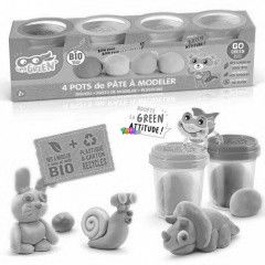 Canal Toys - Super Green krnyezetbart gyurma, 4 db-os