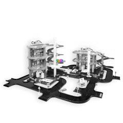 CarGarage - Mega parkolhz, 122 cm
