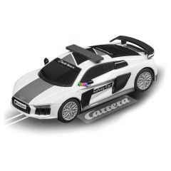 Carrera GO - Mini Audi R8 V10 Plus Safety Car fnnyel elektromos versenyplyhoz - 1:43