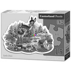 Castorland - zikk 15 darabos forma puzzle