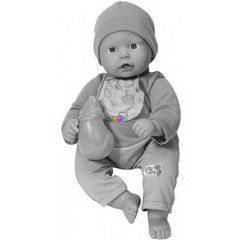 Chou Chou Baba 36 cm - rzsaszn sapkban