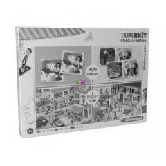 Clementoni jtkgyjtemny - Puzzle, Memo, Domin