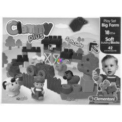 Clemmy Plus - Farm ptkocka kszlet, 42 db
