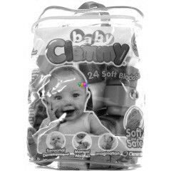 Clemmy - Soft Blocks, ptkocka kszlet, 24 db