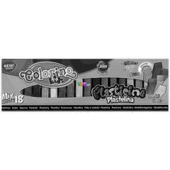 Colorino Kids - Gyurmakszlet, 18 db