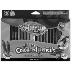 Colorino Kids - Jumbo hromszglet sznes ceruzk, 20 db