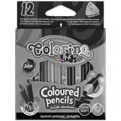 Colorino Kids - Mini hromszglet sznes ceruzk, 12 db