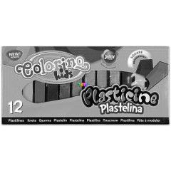 Colorino Kids - Ngyszglet gyurmakszlet, 12 db