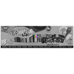 Colorino Kids - Ngyszglet gyurmakszlet, 18 db