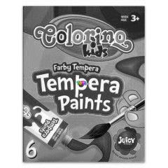 Colorino Kids - Tubusos temperakszlet, 6 db