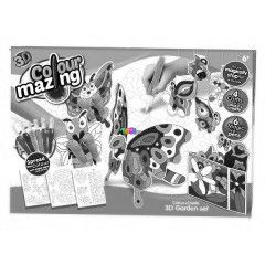 Colormazing - Kert sznez, 3D szett
