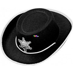 Cowboy kalap - fekete