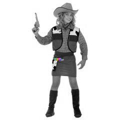 Cowboy lny jelmez, 158 cm-es mret