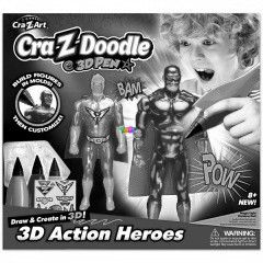 Cra-Z-Doodle - Hatrtalan Fantzia sztorim 3D toll - Szuperhsk