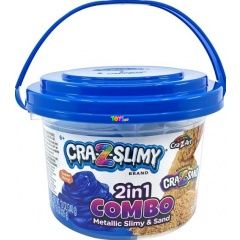 Cra-Z-Slimy - 2 az 1-ben slime és kinetikus homok
