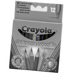 Crayola - 12 db flhossz sznes ceruza