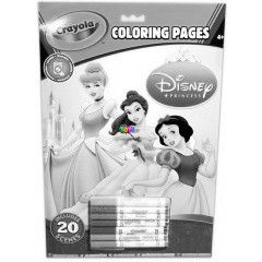 Crayola - 20 lapos kifest mini filcekkel - Hercegnk
