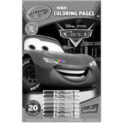 Crayola - 20 lapos kifest mini filcekkel - Verdk