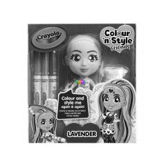 Crayola - Colour n Style Friends - Lavender
