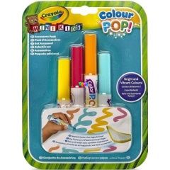 Crayola - Colour POP! Irka-firka utántöltő filctoll - 4 db
