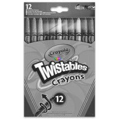 Crayola - Csavarozhat zsrkrta, 12 db