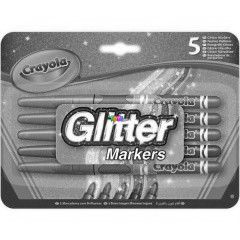 Crayola - Csillmos filctoll kszlet, 5 db-os