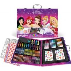 Crayola - Disney-hercegnők színezőkészlet, 115 db-os