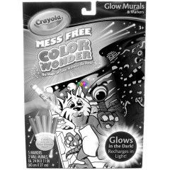 Crayola - Foszforeszkl maszatmentes kpkszt