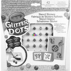 Crayola - Glitteres Dekorgyngyk - Csods mintk kszlet