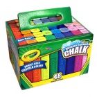 Crayola - Lemoshat aszfaltkrta dobozban, 48 db