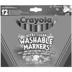 Crayola - Lemoshat filctoll, 12 db