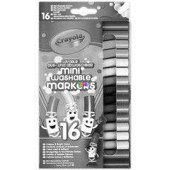 Crayola - Lemoshat mini filctoll, 16 db