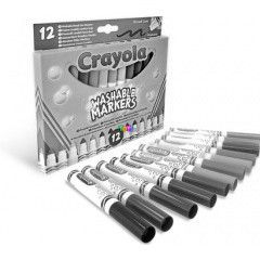 Crayola - Lemoshat, tompahegy filctoll kszlet - 12 db-os