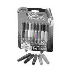 Crayola - Mini csillmos kimoshat ragaszt - 16 db