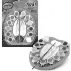 Crayola - Paletta lemoshat festkkel s ecsettel, 12 db-os