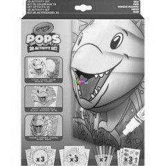 Crayola POPs - 3D foglalkoztat - Vzi vilg