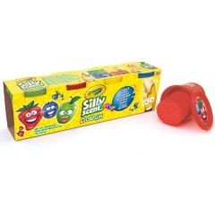 Crayola Silly Scents - Illatos gyurmakészlet dobozban - 4 db