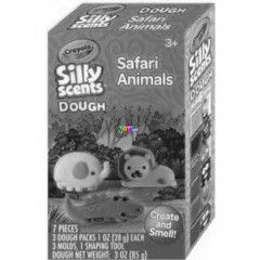 Crayola Silly Scents - Illatos mini gyurmakszlet - Szafari