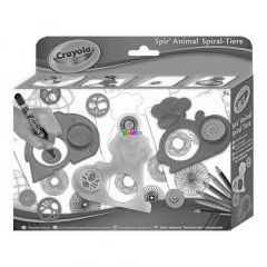 Crayola - Spirl llatok rajz sablon kszlet