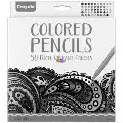 Crayola - Sznes ceruza kszlet, 50 db
