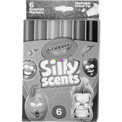 Crayola - Vgott hegy, illatos filctoll szett, 6 db-os