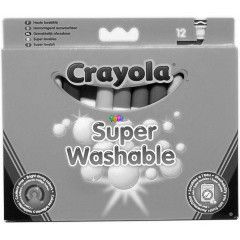Crayola - Vastag lemoshat filctoll, 12 db