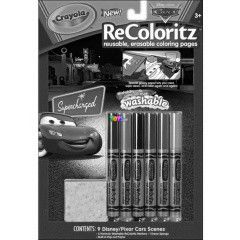Crayola - Verdk - 9 lapos kifest lemoshat filcekkel
