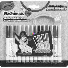 Crayola Washimals - Kimosható filctoll szett, 14 részes